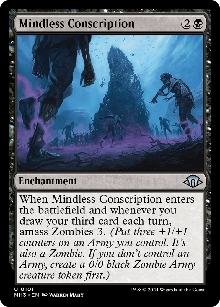 Mindless Conscription (101) [Modern Horizons 3]
