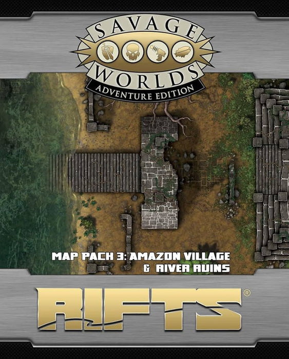 Rifts for Savage Worlds Map Pack 3: Jungle River