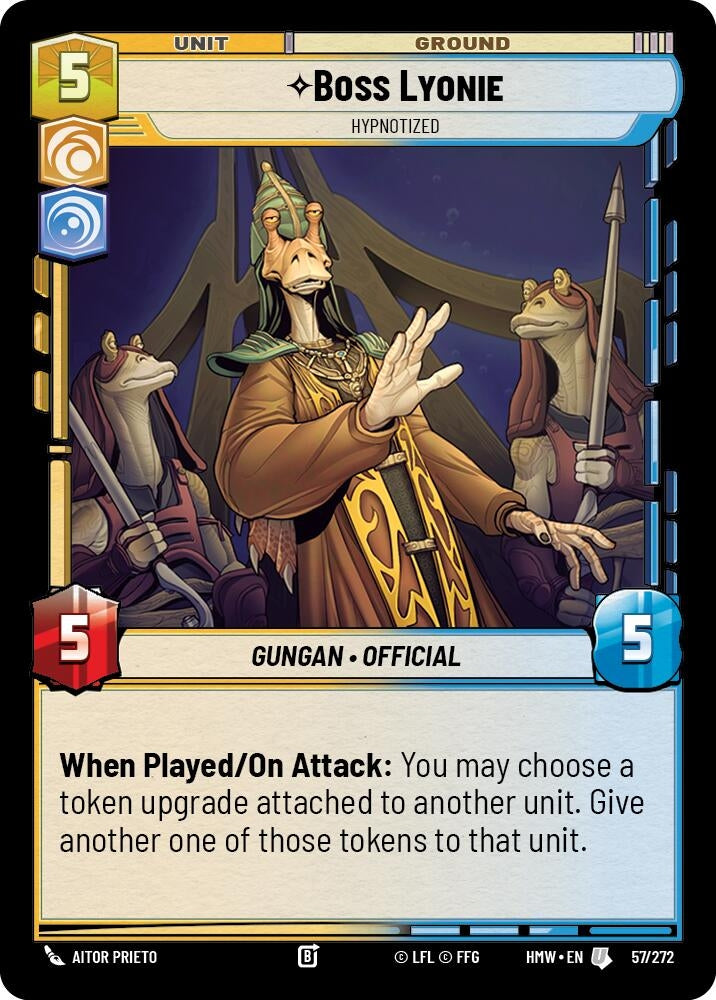 Image for Boss Lyonie - Hypnotized (57/272) [Homeworlds] - Star Wars: Unlimited