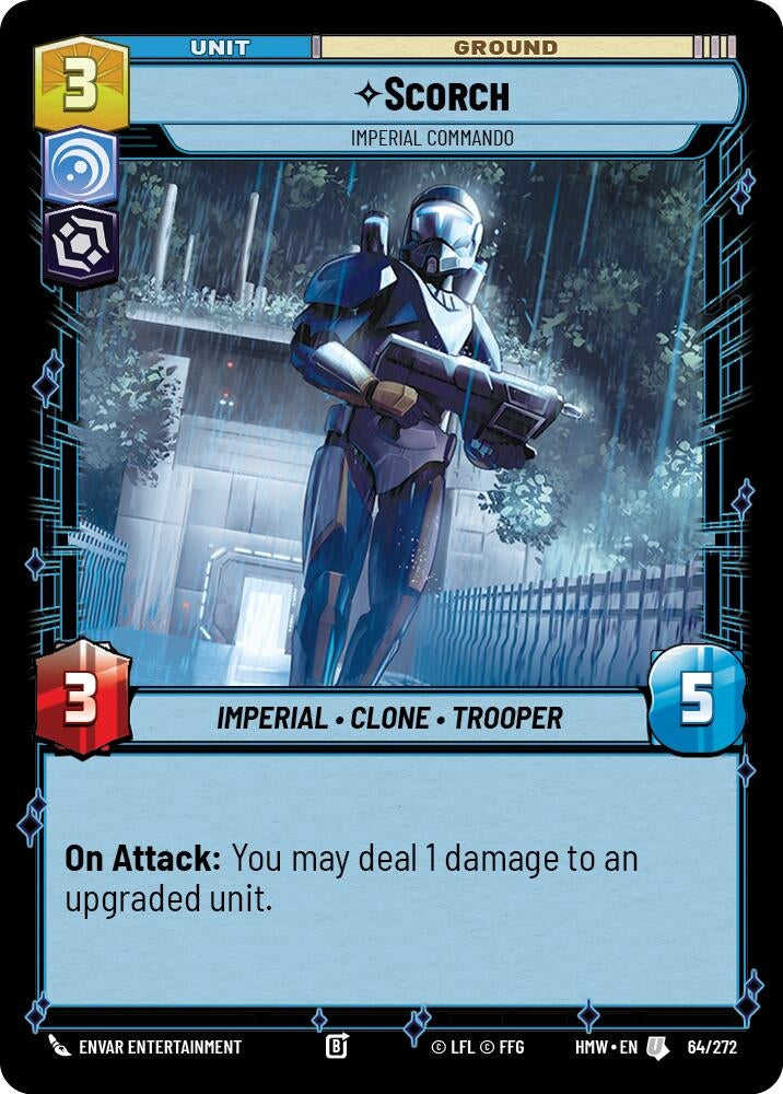 Image for Scorch - Imperial Commando (64/272) [Homeworlds] - Star Wars: Unlimited