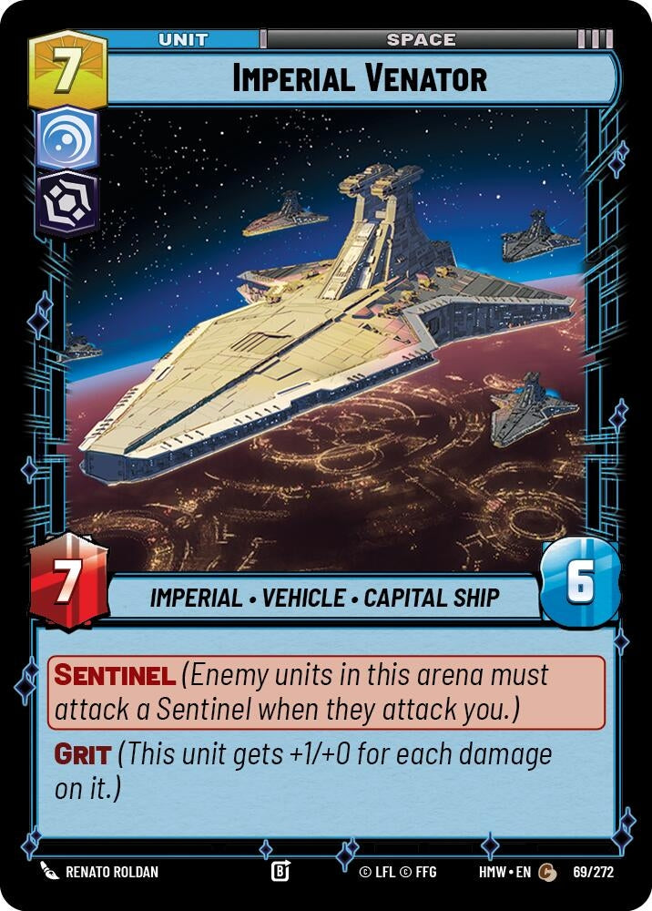 Image for Imperial Venator (69/272) [Homeworlds] - Star Wars: Unlimited