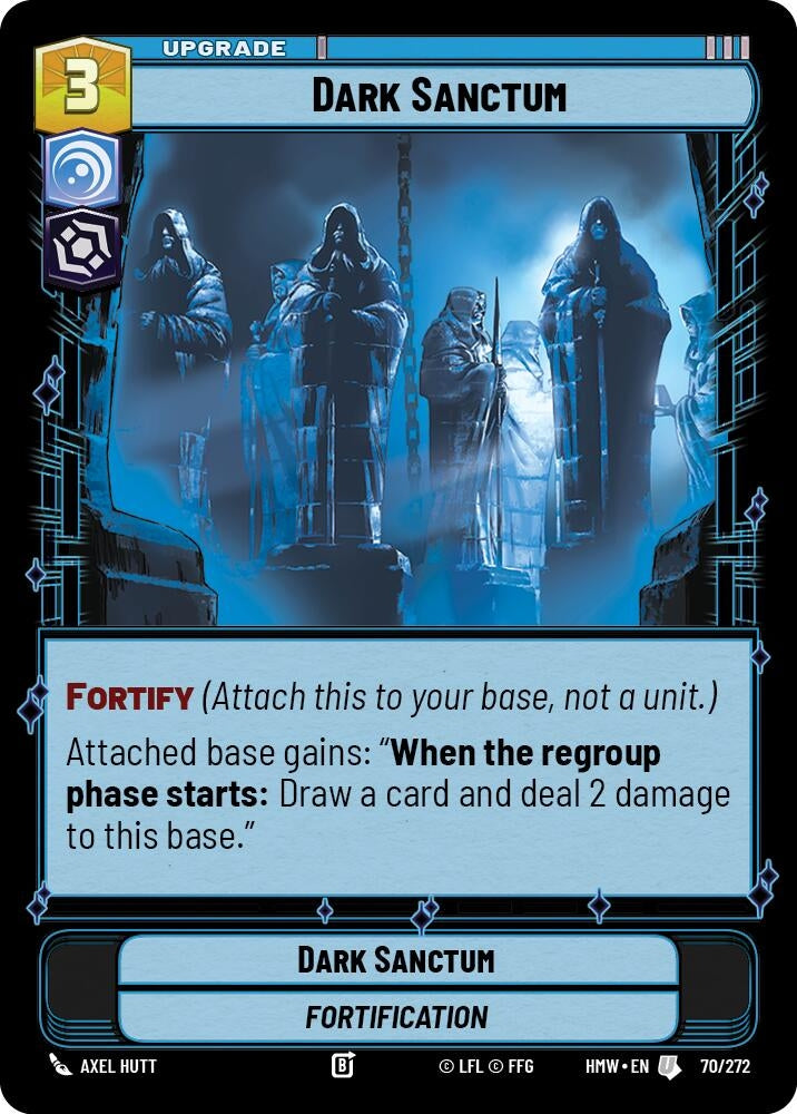 Image for Dark Sanctum (70/272) [Homeworlds] - Star Wars: Unlimited
