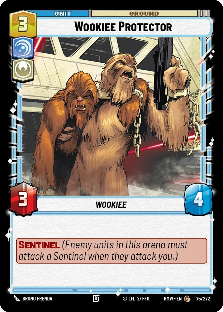 Image for Wookiee Protector (75/272) [Homeworlds] - Star Wars: Unlimited