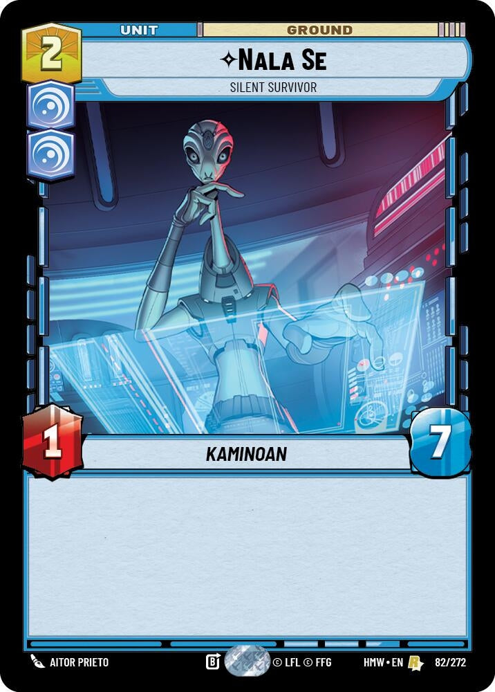 Image for Nala Se - Silent Survivor (82/272) [Homeworlds] - Star Wars: Unlimited