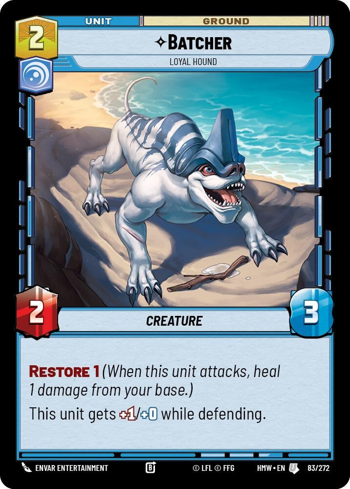 Image for Batcher - Loyal Hound (83/272) [Homeworlds] - Star Wars: Unlimited