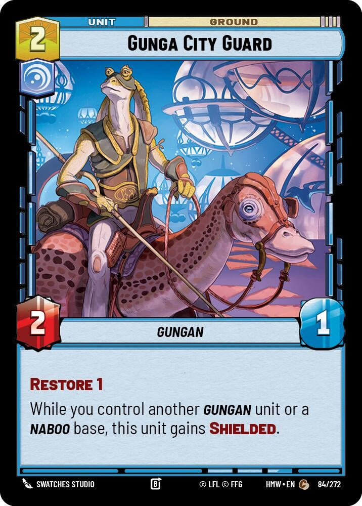 Image for Gunga City Guard (84/272) [Homeworlds] - Star Wars: Unlimited