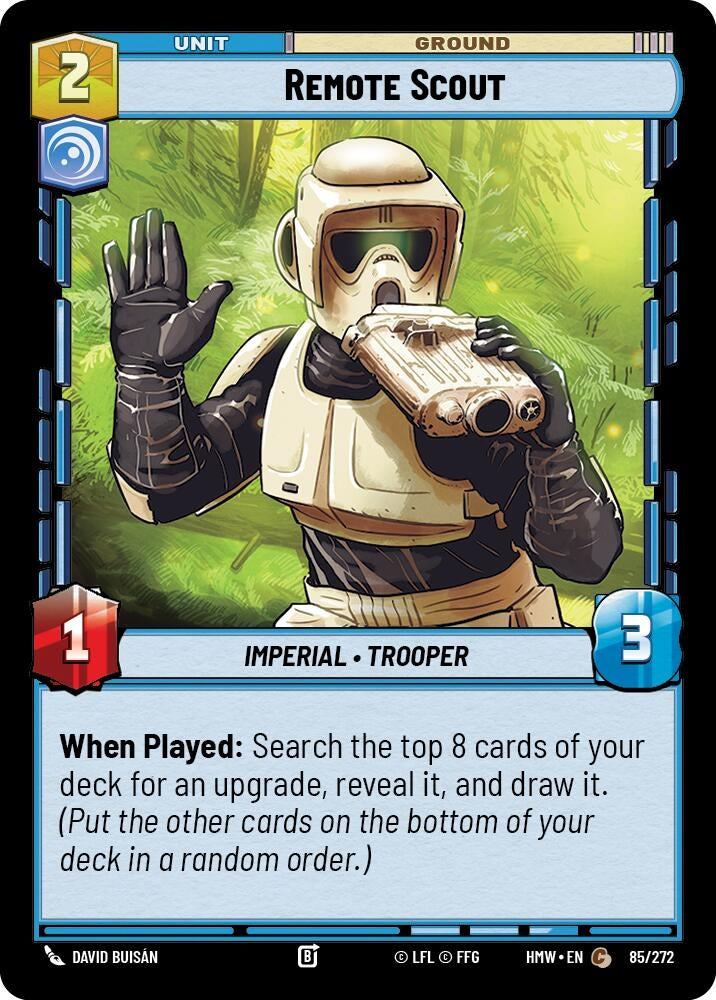 Image for Remote Scout (85/272) [Homeworlds] - Star Wars: Unlimited