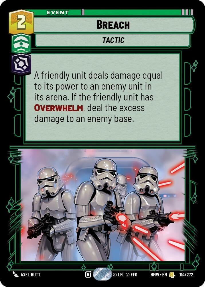 Image for Breach (114/272) [Homeworlds] - Star Wars: Unlimited