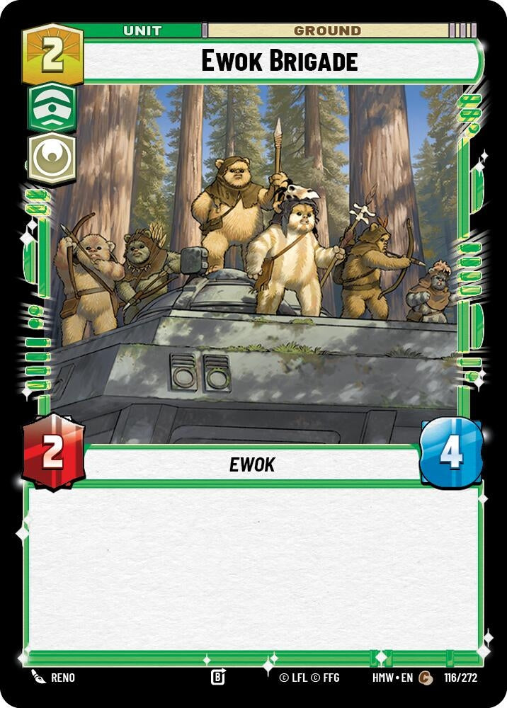 Image for Ewok Brigade (116/272) [Homeworlds] - Star Wars: Unlimited