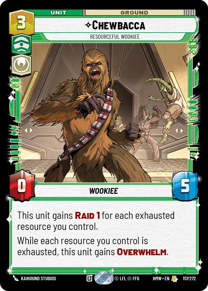 Image for Chewbacca - Resourceful Wookiee (117/272) [Homeworlds] - Star Wars: Unlimited