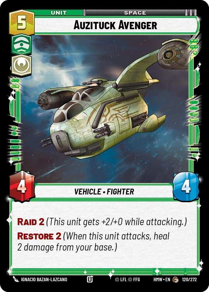Auzituck Avenger (120/272) [Homeworlds]