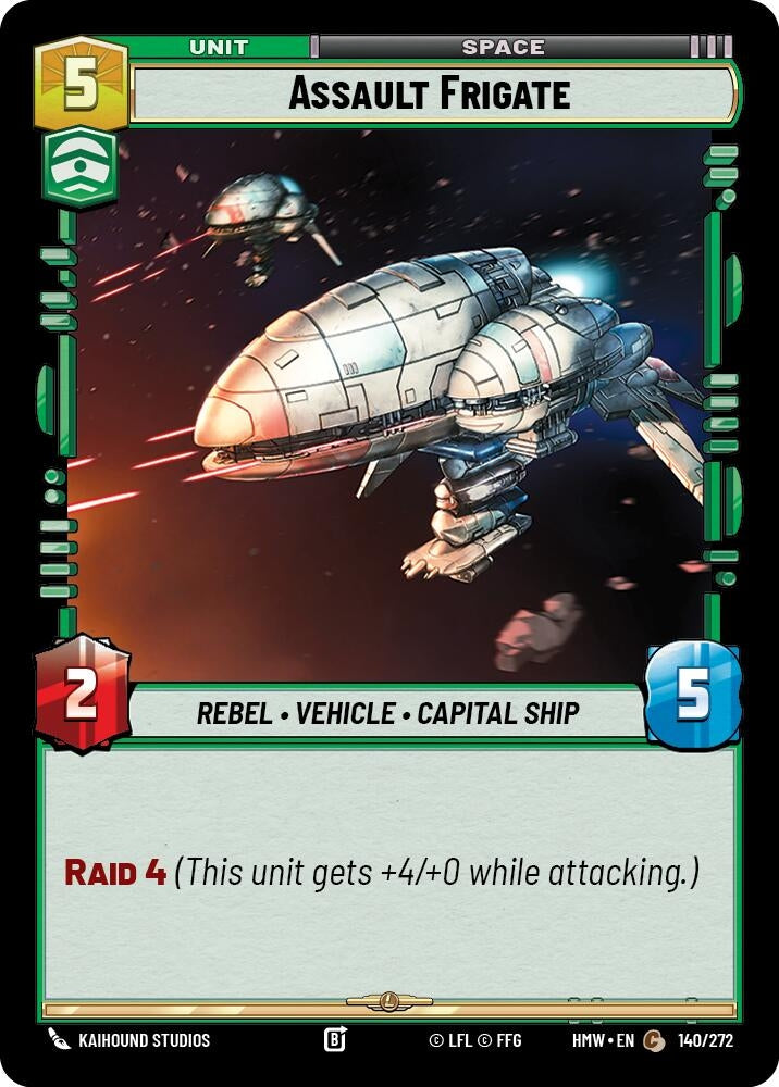 Image for Assault Frigate (140/272) [Homeworlds] - Star Wars: Unlimited