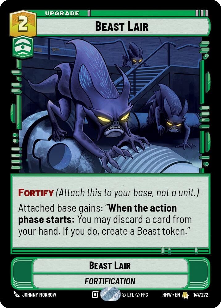 Image for Beast Lair (147/272) [Homeworlds] - Star Wars: Unlimited