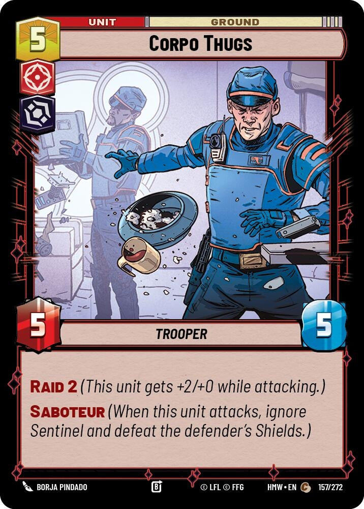 Image for Corpo Thugs (157/272) [Homeworlds] - Star Wars: Unlimited