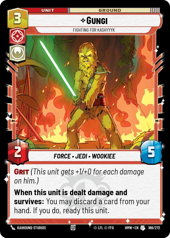 Image for Gungi - Fighting for Kashyyyk (166/272) [Homeworlds] - Star Wars: Unlimited