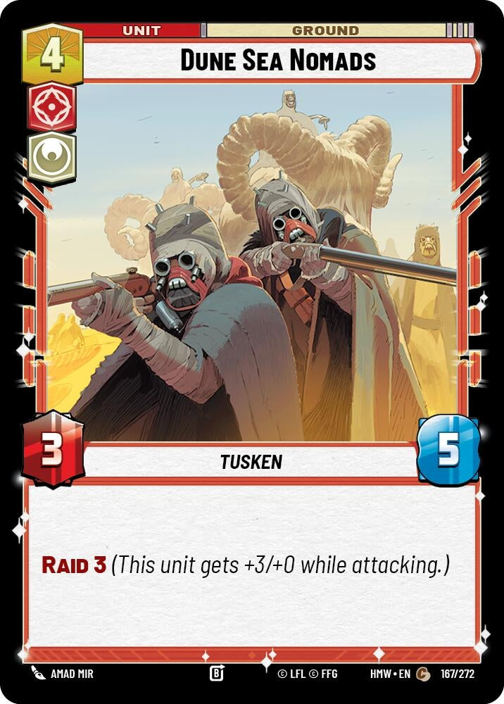 Image for Dune Sea Nomads (167/272) [Homeworlds] - Star Wars: Unlimited