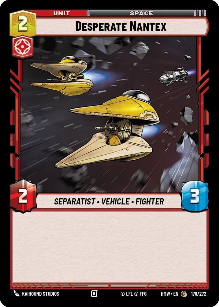 Image for Desperate Nantex (178/272) [Homeworlds] - Star Wars: Unlimited