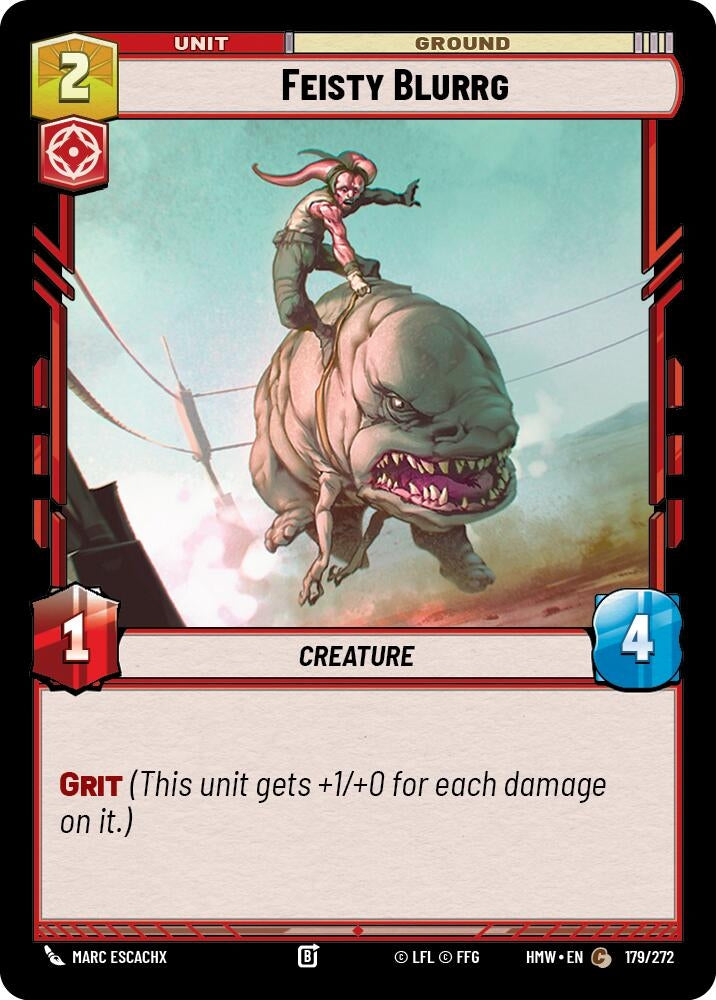 Image for Feisty Blurrg (179/272) [Homeworlds] - Star Wars: Unlimited