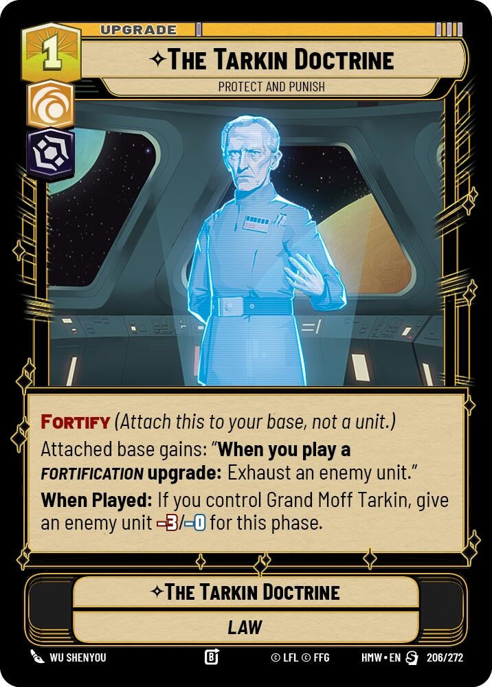 Image for The Tarkin Doctrine - Protect and Punish (206/272) [Homeworlds] - Star Wars: Unlimited