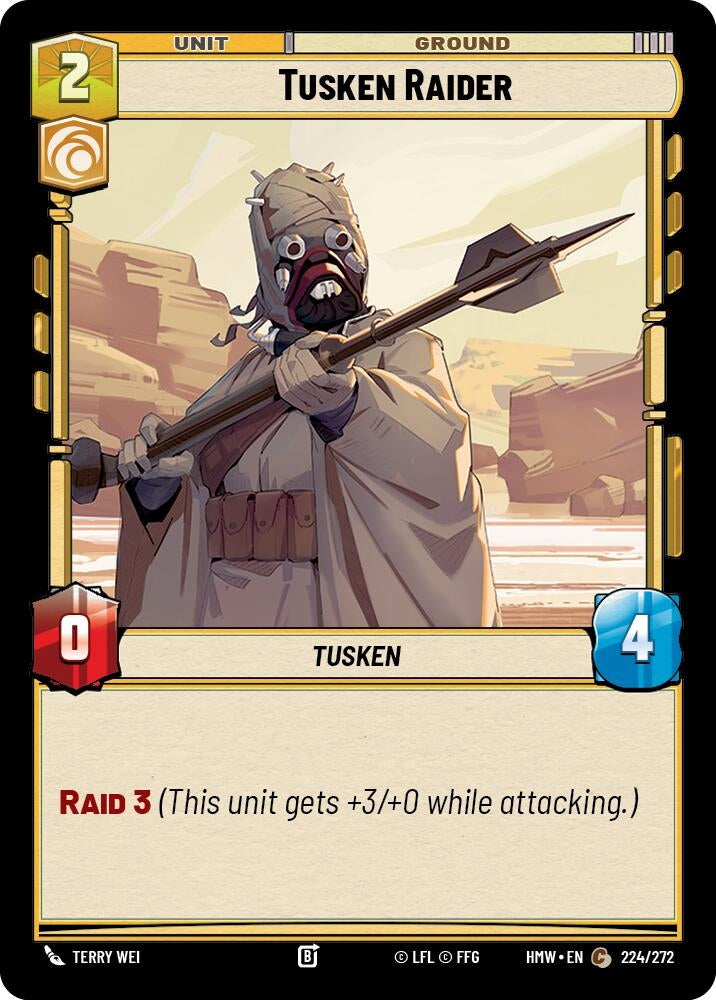 Image for Tusken Raider (224/272) [Homeworlds] - Star Wars: Unlimited