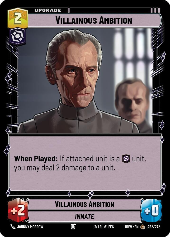 Image for Villainous Ambition (252/272) [Homeworlds] - Star Wars: Unlimited