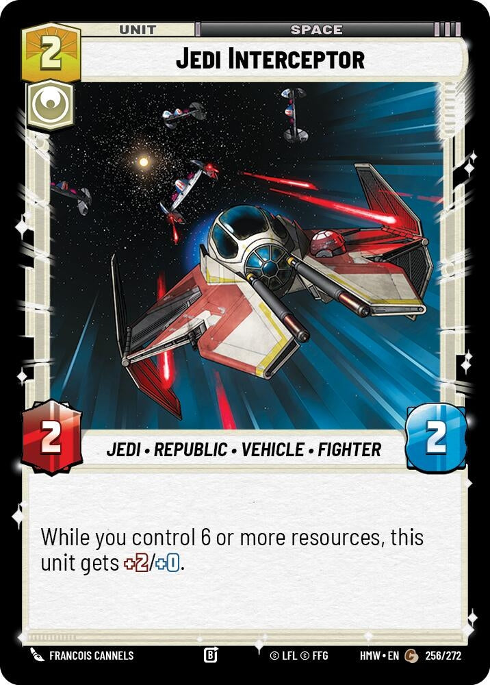 Image for Jedi Interceptor (256/272) [Homeworlds] - Star Wars: Unlimited