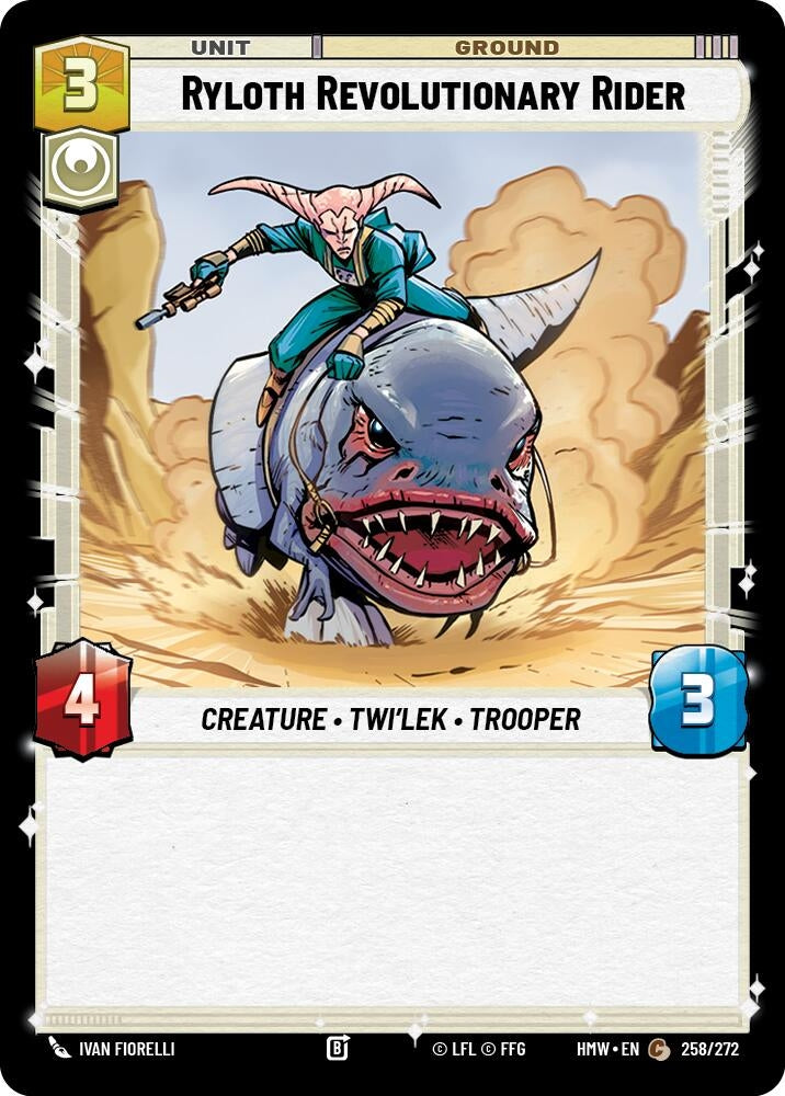 Image for Ryloth Revolutionary Rider (258/272) [Homeworlds] - Star Wars: Unlimited