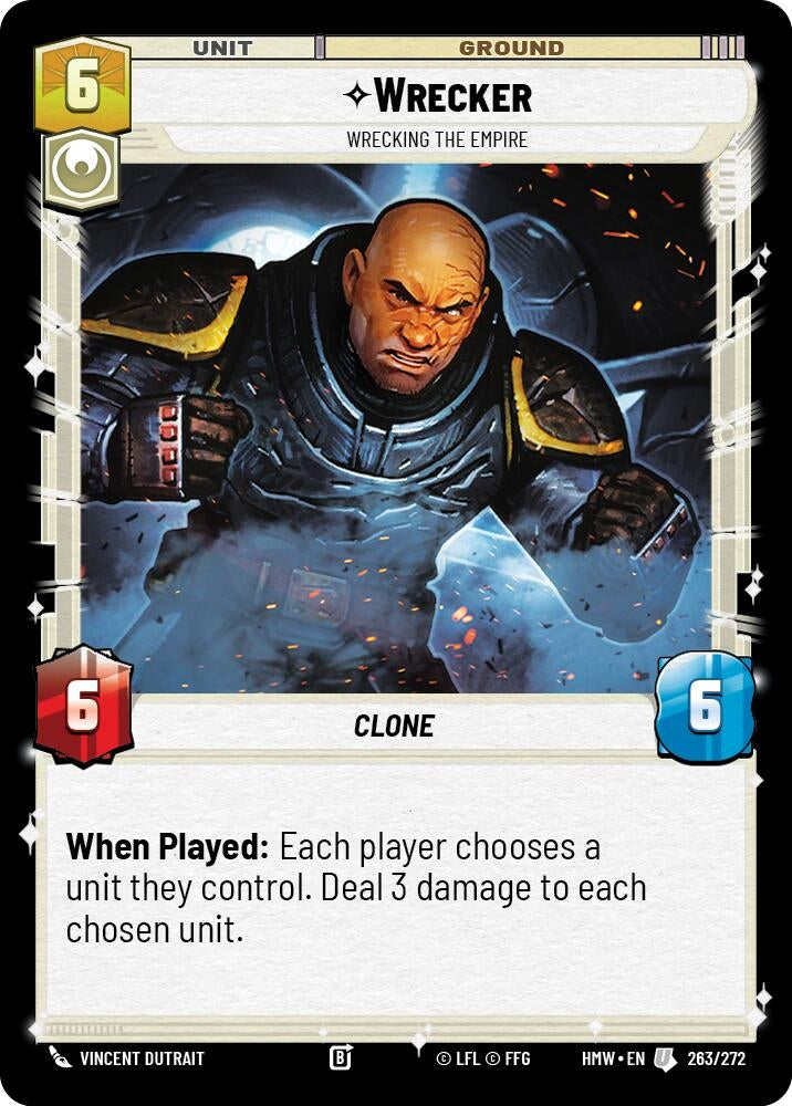 Image for Wrecker - Wrecking the Empire (263/272) [Homeworlds] - Star Wars: Unlimited
