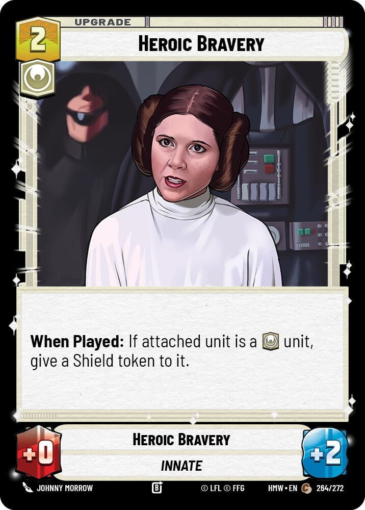 Image for Heroic Bravery (264/272) [Homeworlds] - Star Wars: Unlimited