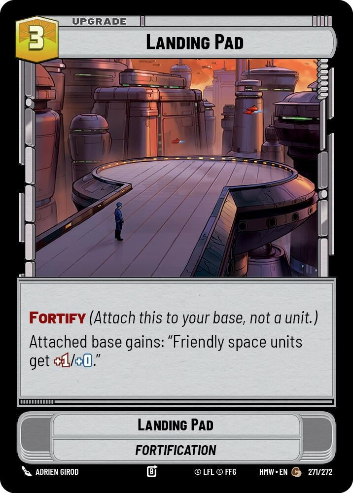 Image for Landing Pad (271/272) [Homeworlds] - Star Wars: Unlimited