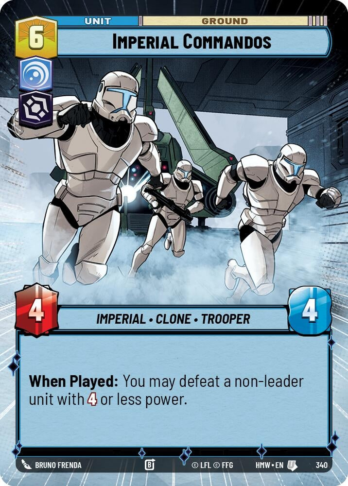 Image for Imperial Commandos (Hyperspace) (340) [Homeworlds] - Star Wars: Unlimited