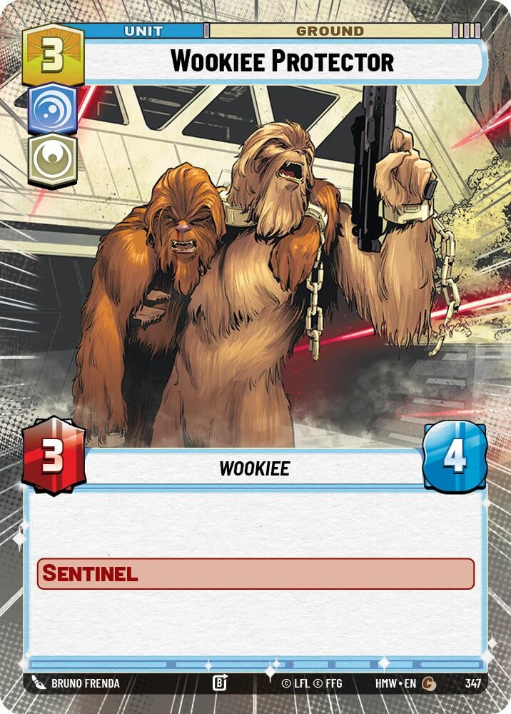 Image for Wookiee Protector (Hyperspace) (347) [Homeworlds] - Star Wars: Unlimited