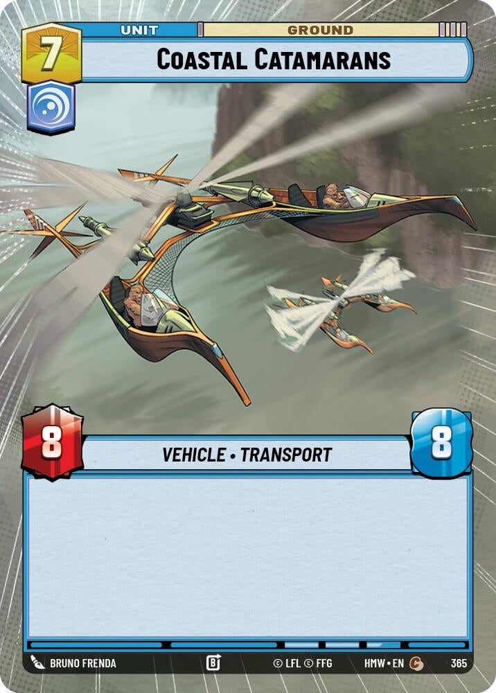 Image for Coastal Catamarans (Hyperspace) (365) [Homeworlds] - Star Wars: Unlimited