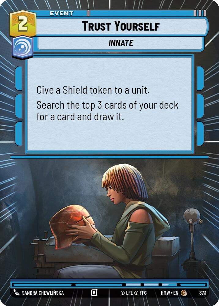 Image for Trust Yourself (Hyperspace) (373) [Homeworlds] - Star Wars: Unlimited