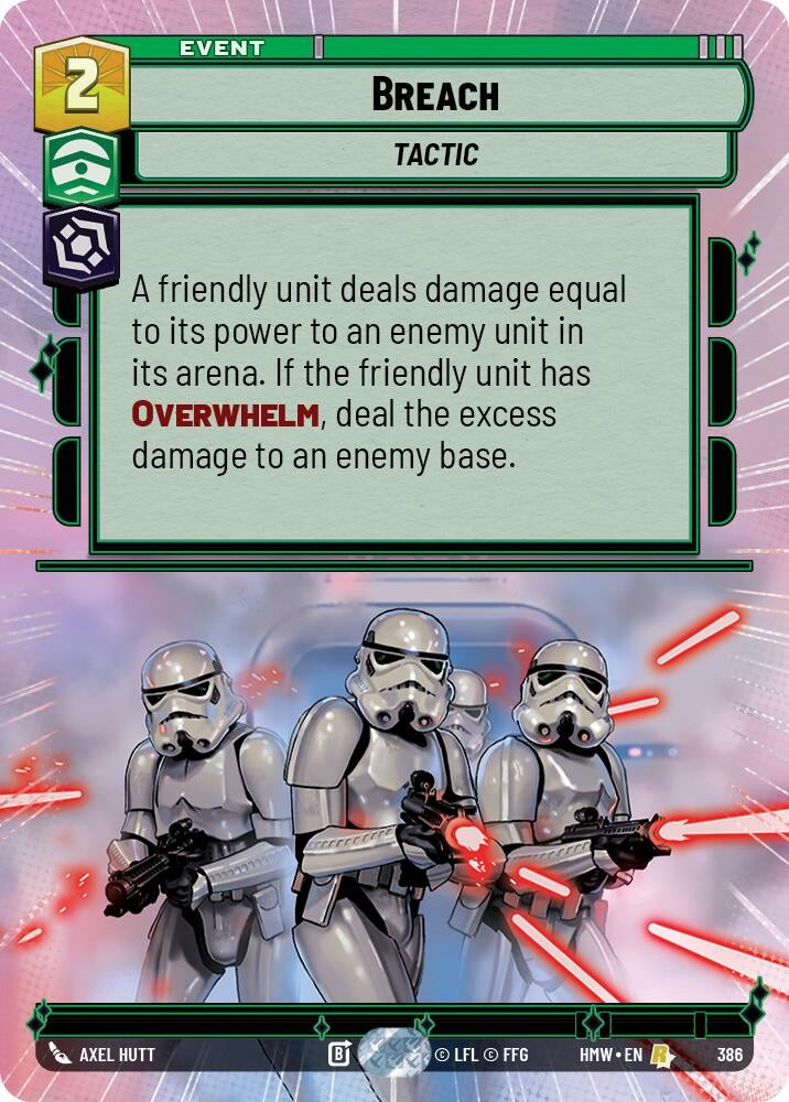 Image for Breach (Hyperspace) (386) [Homeworlds] - Star Wars: Unlimited