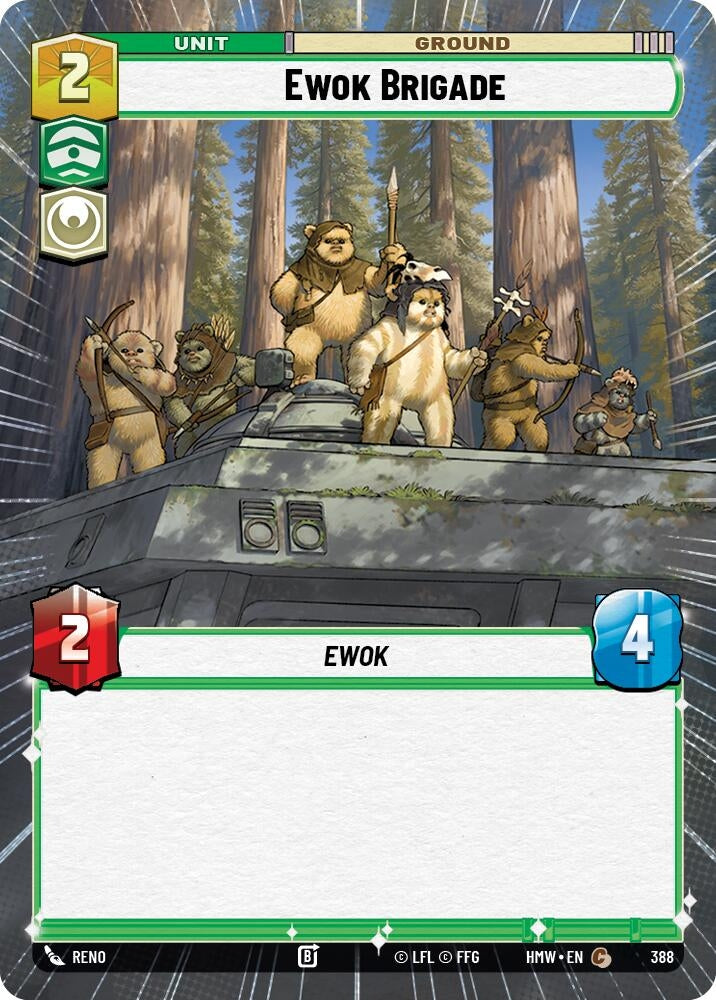 Image for Ewok Brigade (Hyperspace) (388) [Homeworlds] - Star Wars: Unlimited