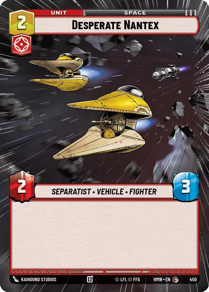 Image for Desperate Nantex (Hyperspace) (450) [Homeworlds] - Star Wars: Unlimited