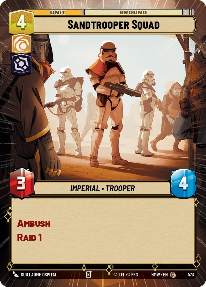 Image for Sandtrooper Squad (Hyperspace) (473) [Homeworlds] - Star Wars: Unlimited
