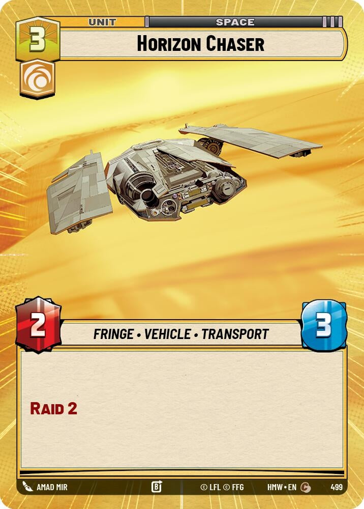 Image for Horizon Chaser (Hyperspace) (499) [Homeworlds] - Star Wars: Unlimited