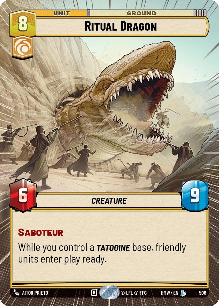 Image for Ritual Dragon (Hyperspace) (506) [Homeworlds] - Star Wars: Unlimited