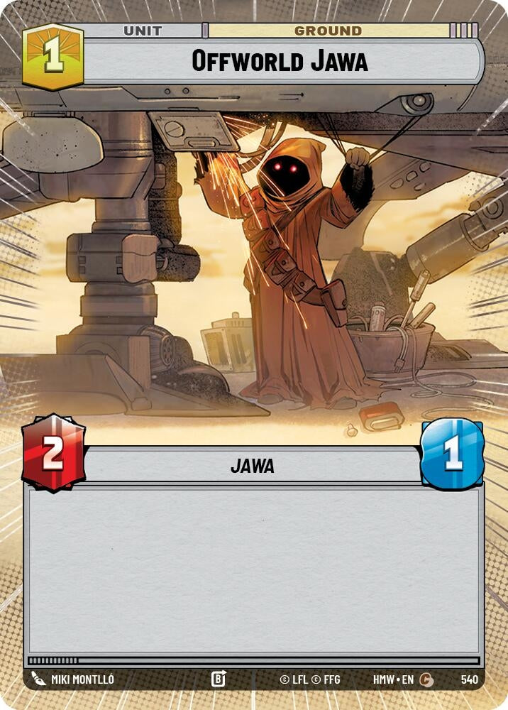 Image for Offworld Jawa (Hyperspace) (540) [Homeworlds] - Star Wars: Unlimited