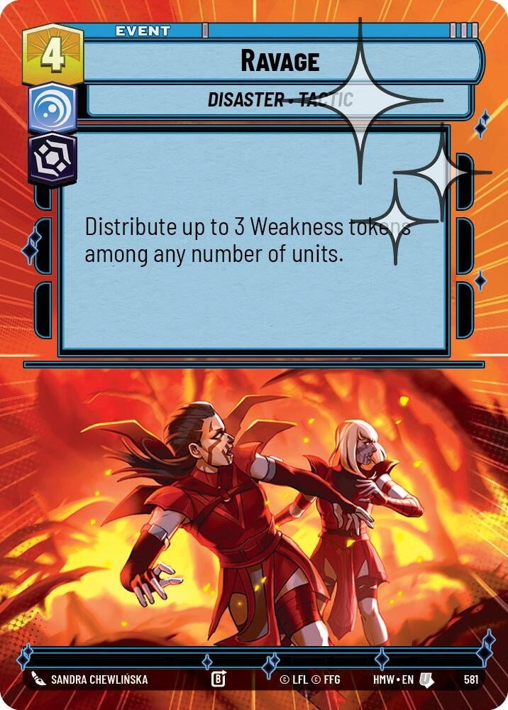Image for Ravage (Hyperspace Foil) (581) [Homeworlds] - Star Wars: Unlimited