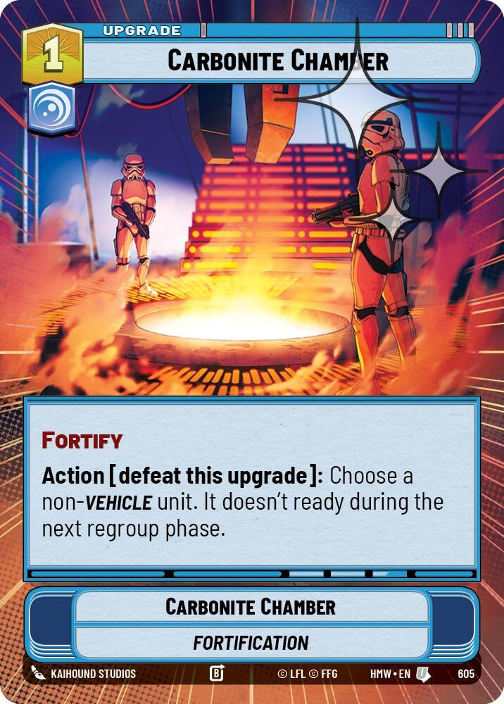Carbonite Chamber (Hyperspace Foil) (605) [Homeworlds]