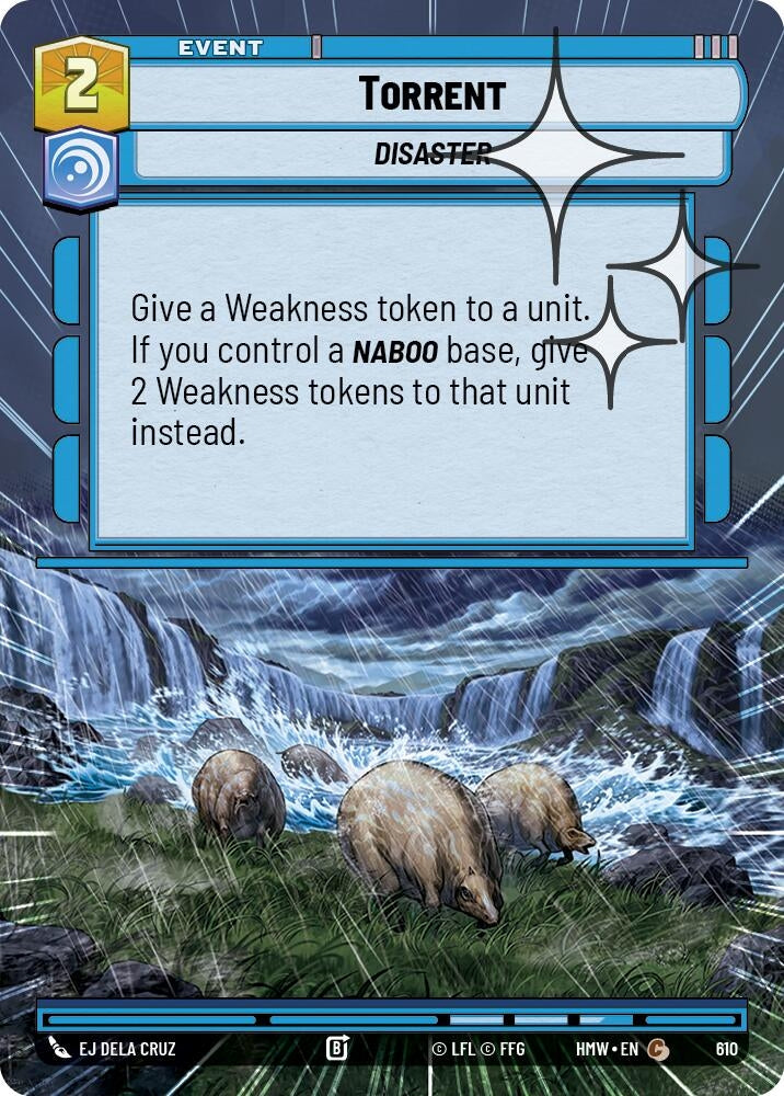 Image for Torrent (Hyperspace Foil) (610) [Homeworlds] - Star Wars: Unlimited