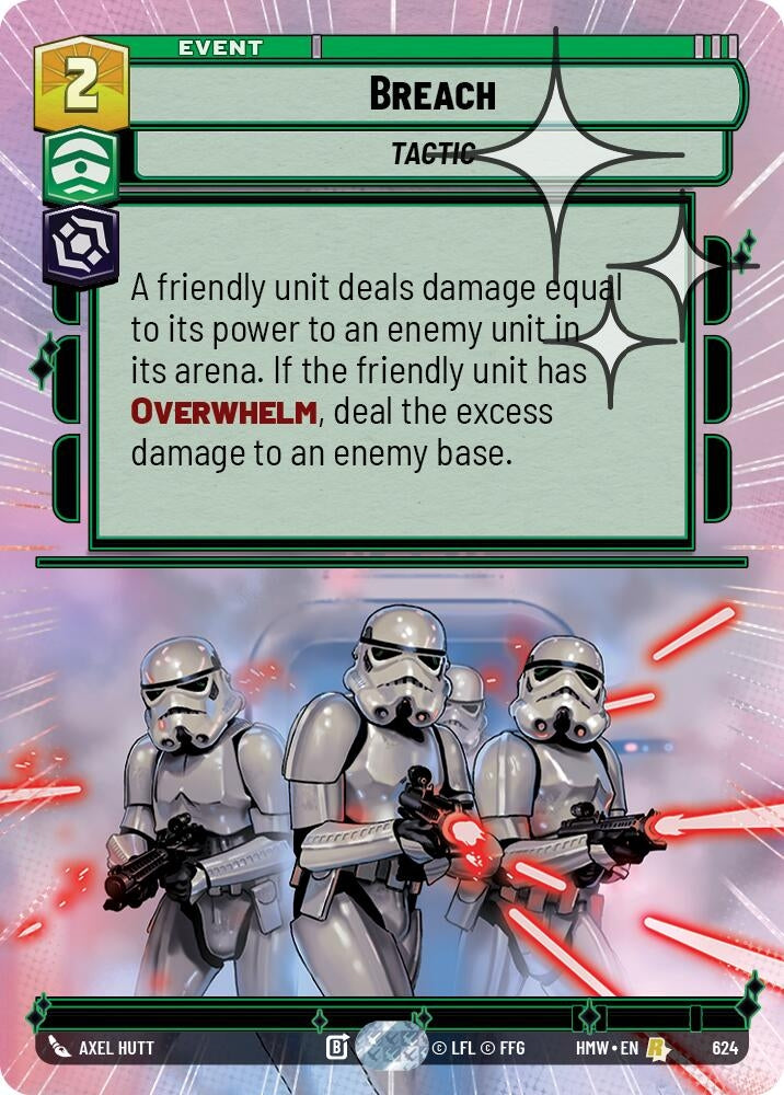 Image for Breach (Hyperspace Foil) (624) [Homeworlds] - Star Wars: Unlimited