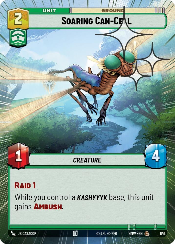Image for Soaring Can-Cell (Hyperspace Foil) (641) [Homeworlds] - Star Wars: Unlimited
