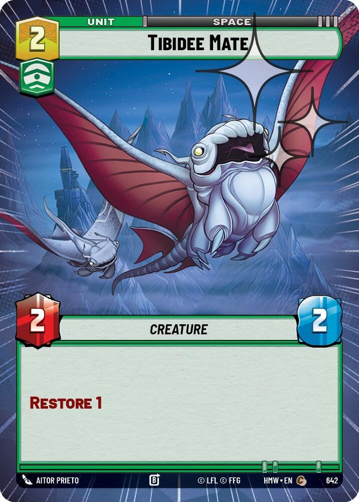 Image for Tibidee Mate (Hyperspace Foil) (642) [Homeworlds] - Star Wars: Unlimited