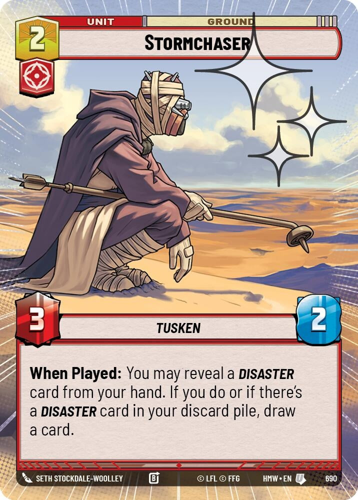 Image for Stormchaser (Hyperspace Foil) (690) [Homeworlds] - Star Wars: Unlimited
