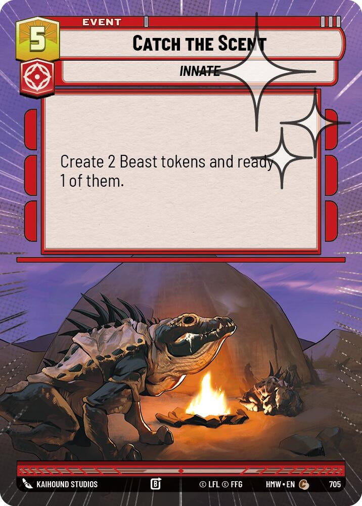 Image for Catch the Scent (Hyperspace Foil) (705) [Homeworlds] - Star Wars: Unlimited
