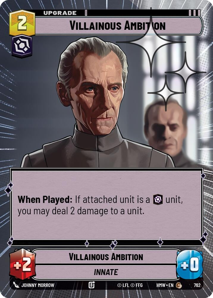 Image for Villainous Ambition (Hyperspace Foil) (762) [Homeworlds] - Star Wars: Unlimited